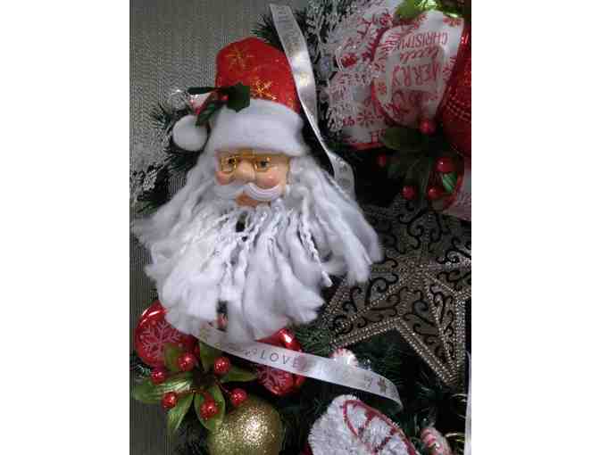 Santa's Story Christmas Wreath