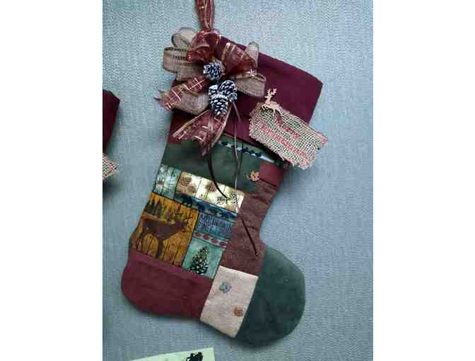 Handmade Rustic Christmas Stockings