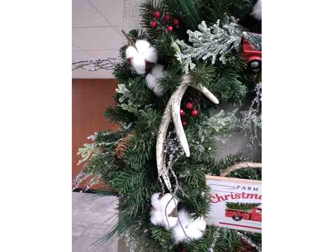 Country Christmas Wreath - Photo 4