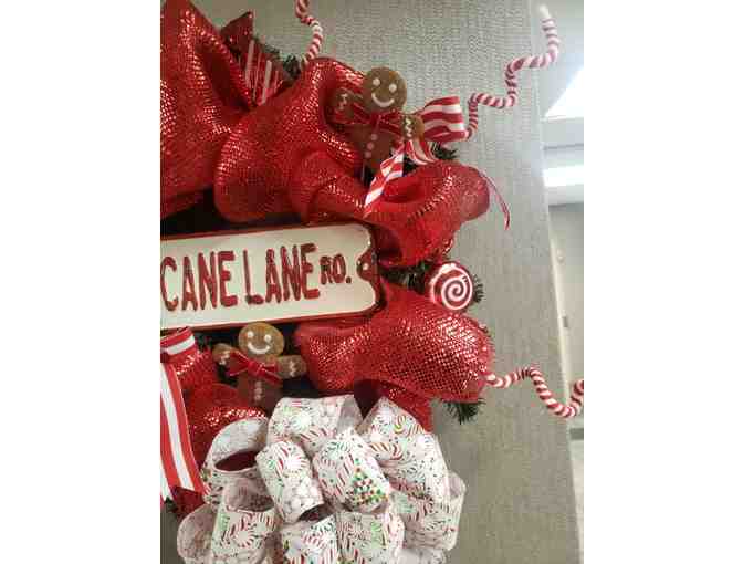 Candy Stripes and Everything Nice Wreath