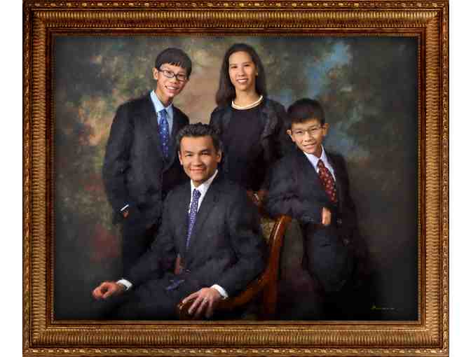 Masterpiece Family Portrait at the Hotel Elysee