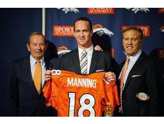 Peyton Manning Signed Bronco's Jersey