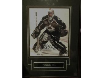 Patrick Roy Autographed Photo in Executive Frame (National)