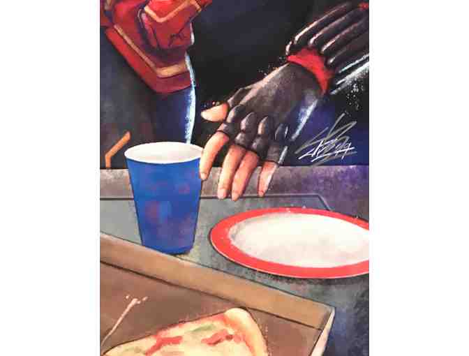 Avengers Endgame After Party |  Signed Art Print by Artist JP Perez