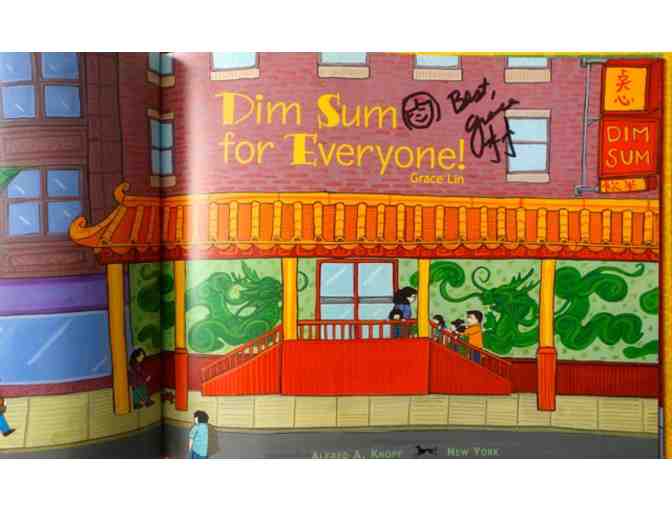 Autographed Copy of 'Dim Sum for Everyone' by Grace Lin