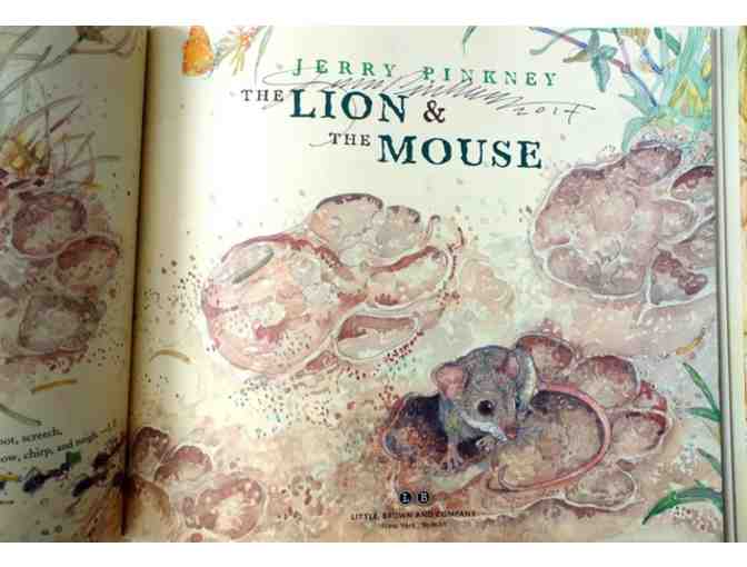 Autographed copy of 'The Lion and The Mouse'