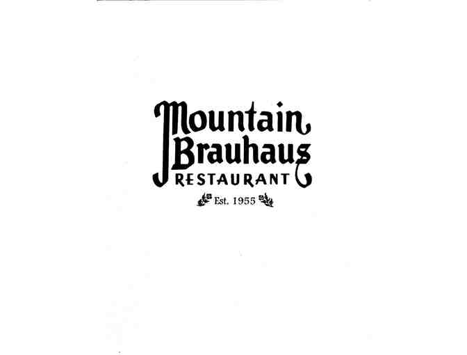 Mountain Brauhaus $50 Gift Certificate