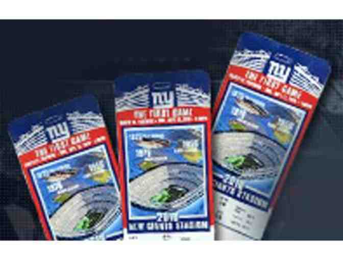 Four NY Giants Pre-Season Tickets and Parking Pass - Tailgate Party Time! - Photo 1