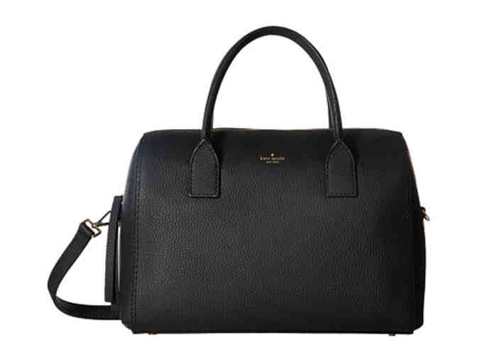 Kate Spade handbag: Cameron Street Lane Large Leather Satchel in black