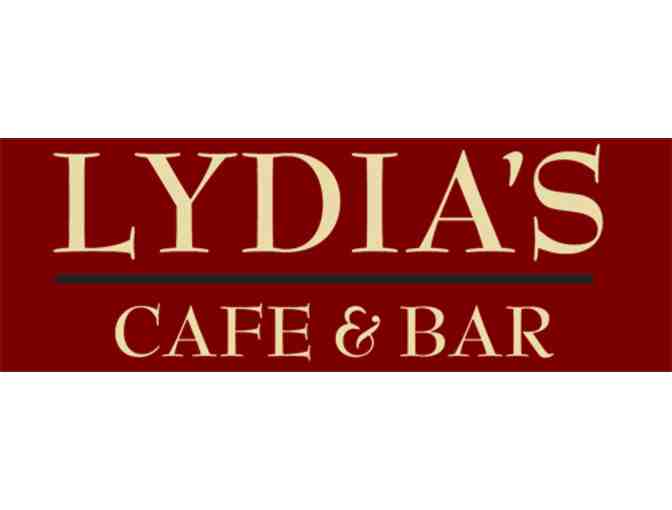Lydia's Cafe and Bar $50 gift card