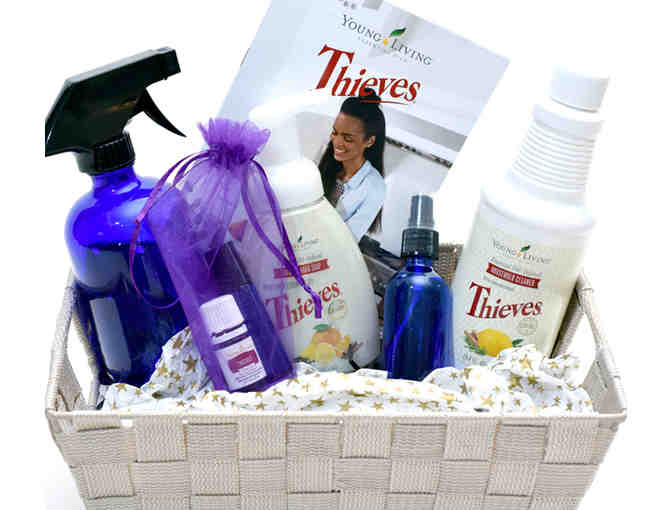 Thieves Essential Oil Gift Basket