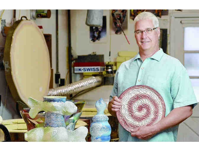 Handmade Ceramic Sculpture by Tom Hubert