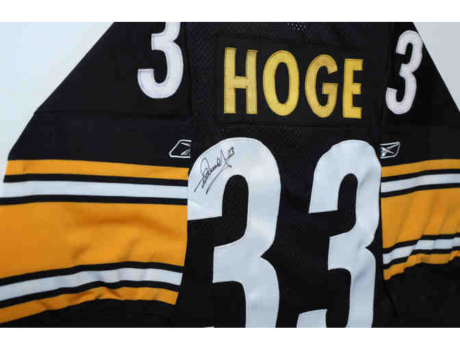 Find A Way - Framed Autographed Merril Hoge #33 Jersey