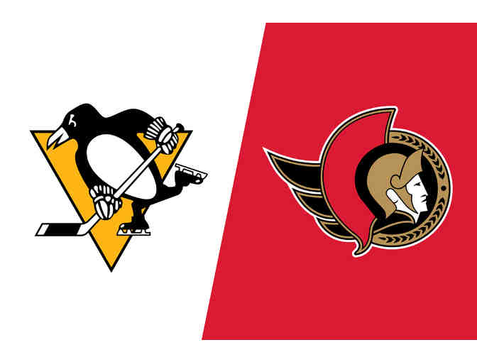 Pittsburgh Penguins vs. Ottawa Senators - 4 Club Seats