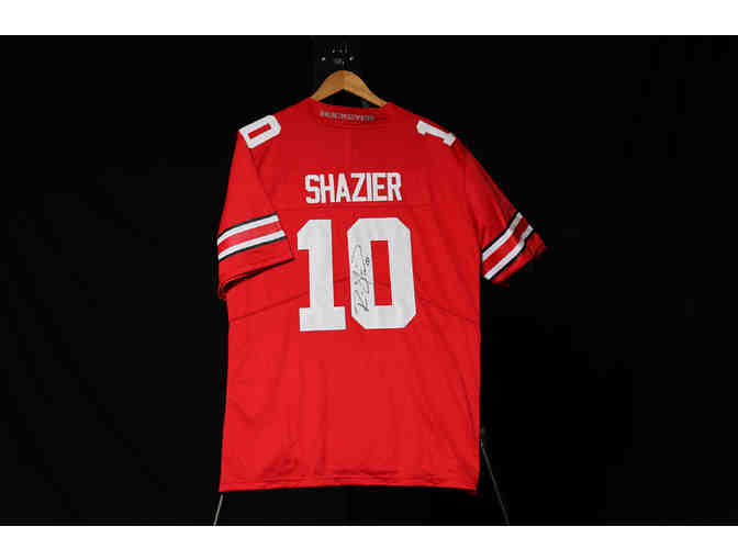 'Shalieve' - Autographed Ryan Shazier #10 Ohio State Jersey