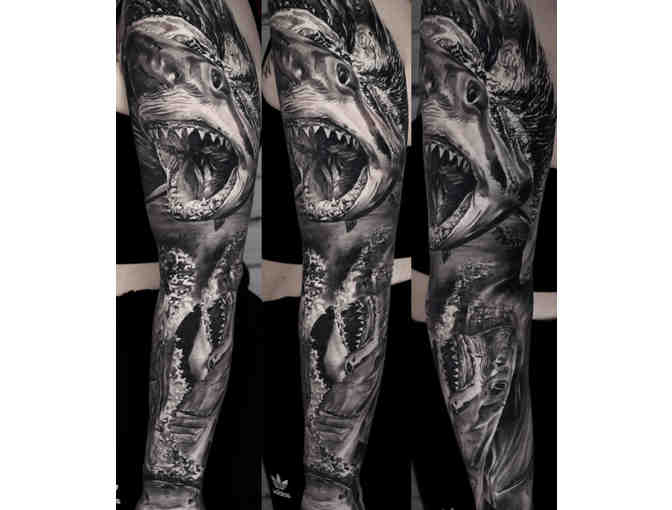 Tattoo Session at Infinite Image Tattoo Studio