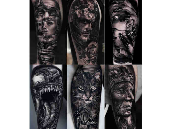 Tattoo Session at Infinite Image Tattoo Studio