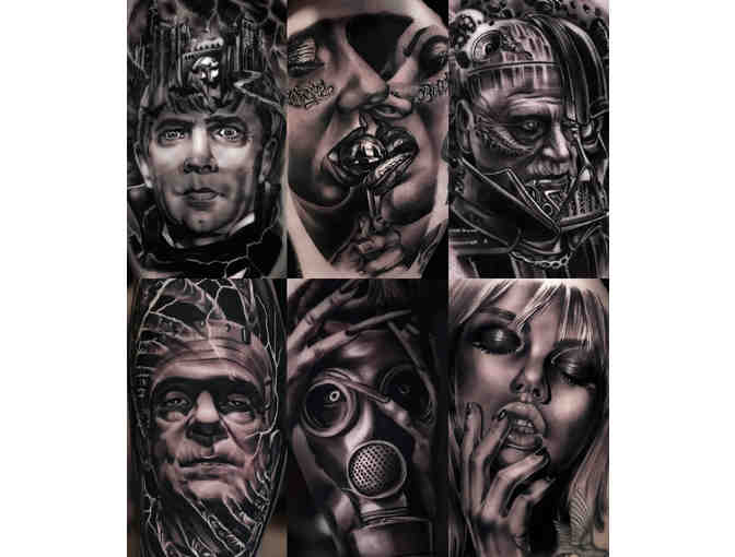 Tattoo Session at Infinite Image Tattoo Studio