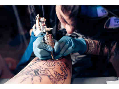 Tattoo Session at Infinite Image Tattoo Studio