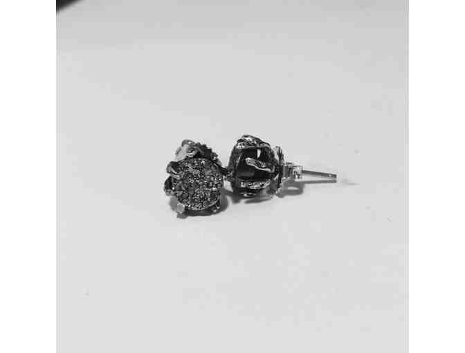 Pair of Sterling Silver Earrings