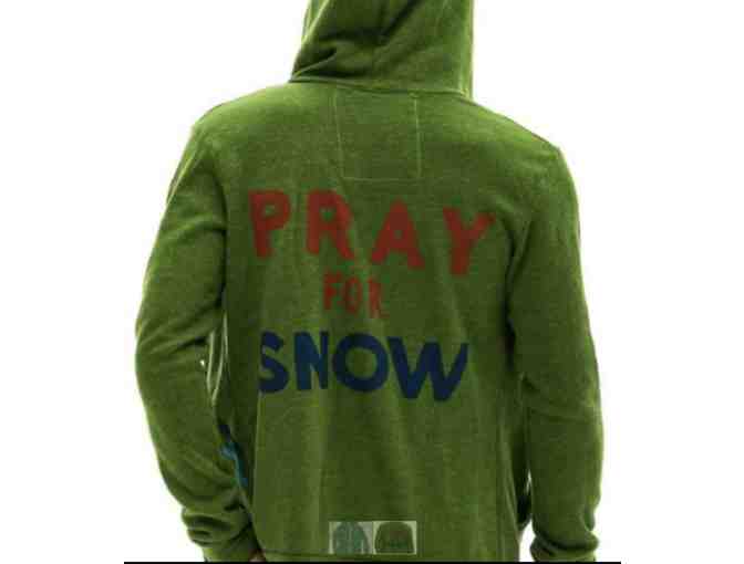 AV Pray for Snow Green Hoodie