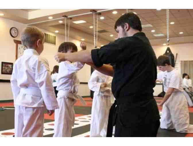 One week of Karate classes and one private lesson at Arnott Kenpo Karate