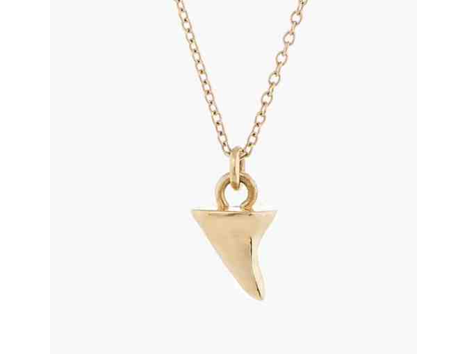 Fang Necklace by Kathryn Bentley 14k gold