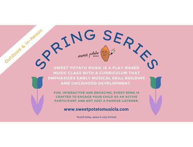 Sweet Potato Music Classes $50 Gift Certificate