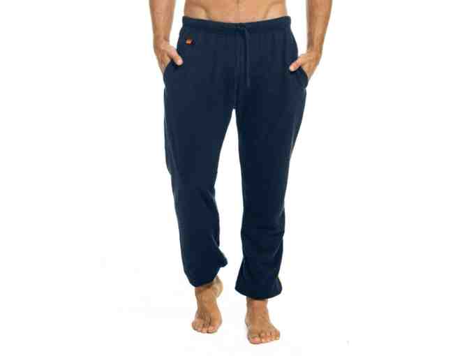 Aviator Nation Store 5 Stripe Hoodie and Sweatpant Set Size L