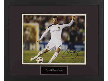 David Beckham 11 X 14 Autographed Photo
