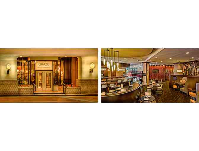 One night at the Marriott Winston Salem and Dinner for two at Graze Restaurant