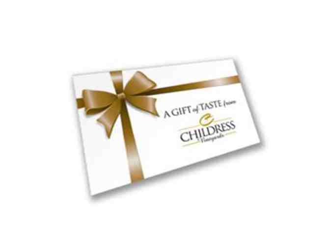 Childress Vineyards Gift Card