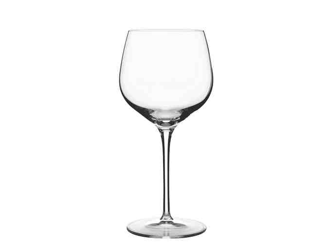 #1 Chippendale Platter, 6 Luigi Bormioli Royale Burgunder Glasses, Bourgogne Pinot Noir