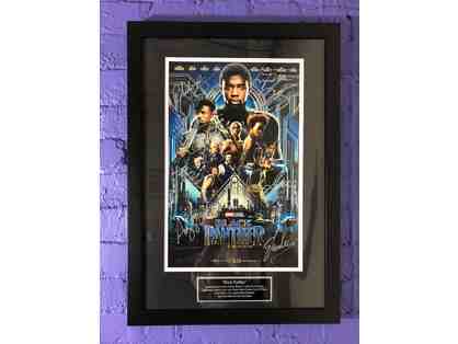 "Black Panther" Autographed Poster
