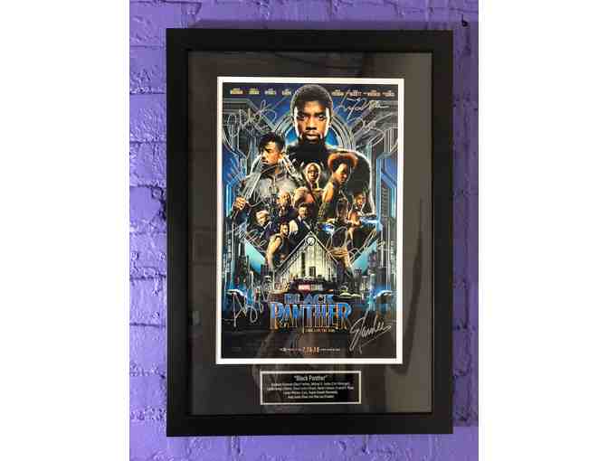 'Black Panther' Autographed Poster