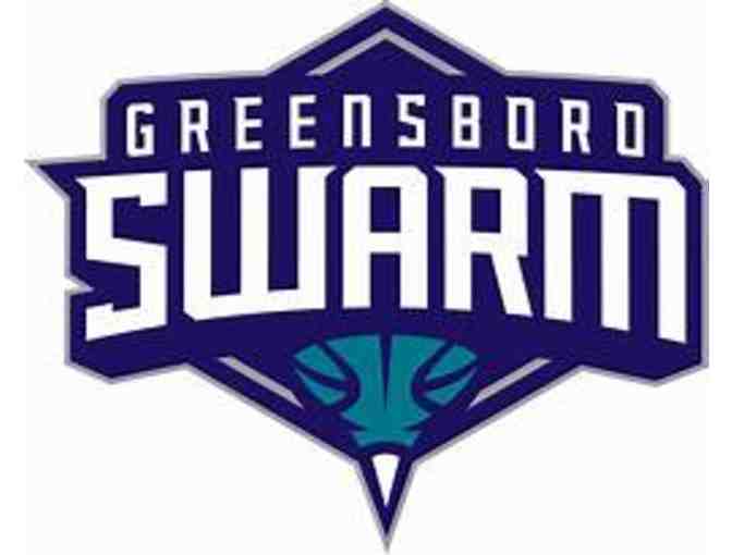 Greensboro Swarm - 4 Center Club Tickets with 1 Parking Lot - Photo 1