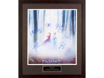 Frozen II - Autographed Movie Poster