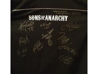 Kim Coates's  FX All-Star Bowling SOA shirt SIgned By The Cast!