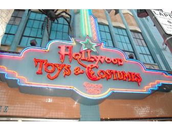 $100 to Hollywood Toys and Costumes
