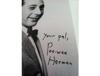 Autographed Pee-Wee Herman LOT!