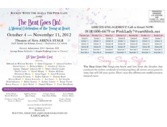 4 Tix to Rockin' With the Ages' Production 'The Beat Goes On!'