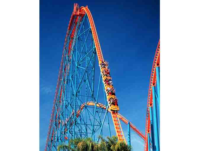 Riding Wild in Valencia! Six Flags Magic Mountain Tickets & Dining Package