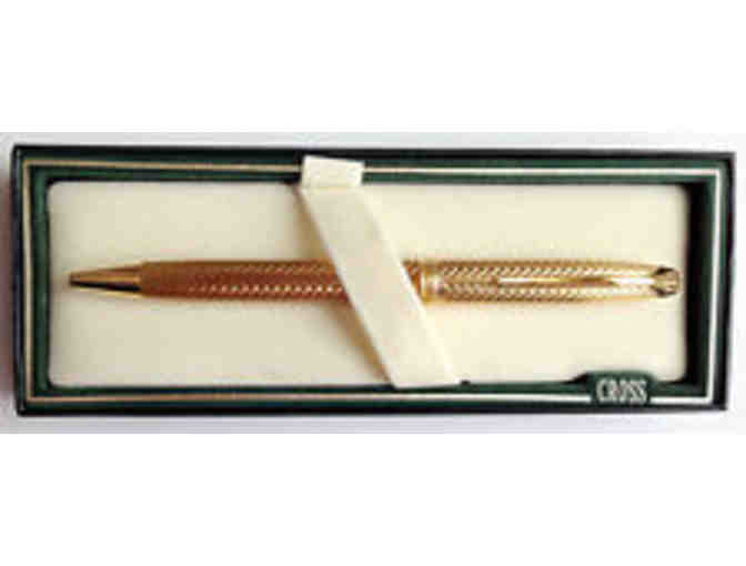 Gorgeous CROSS Pinnacle Rollerball 23 Karat Pen In Original Box