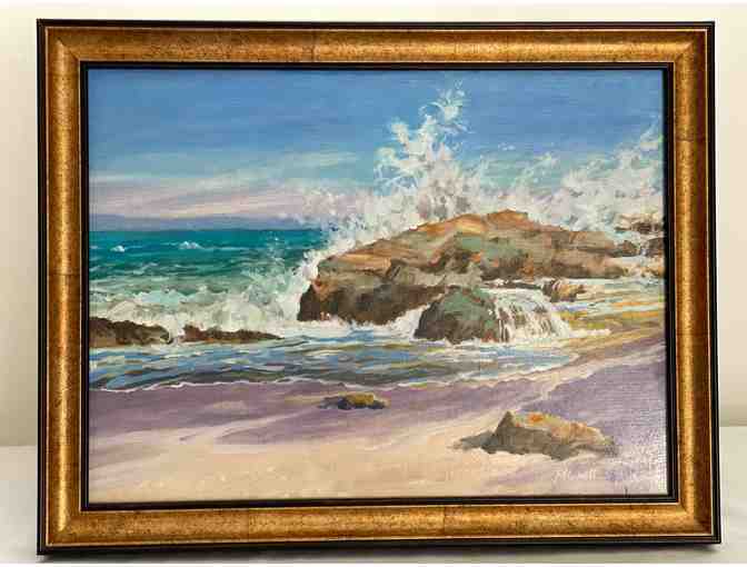 "Laguna Rocks" Fine Art Painting by Fernando Micheli - Photo 1
