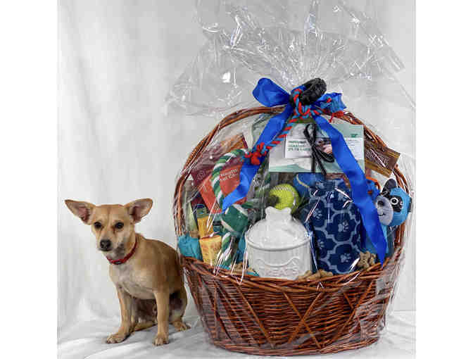 Dog Gift Basket and Grooming Certificate