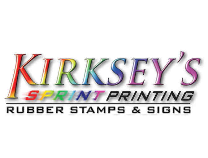 Kirksey's Sprint Printing - Beaumont    Printing Package