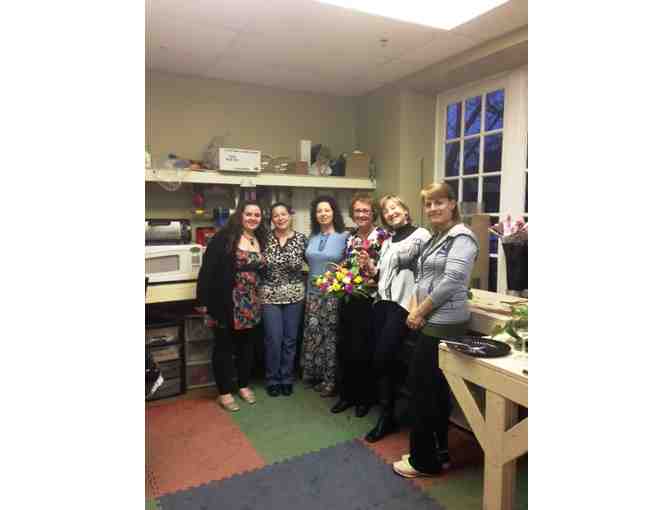 Arrange flowers like a pro. Learn from a pro - Ladies night out (but men are welcome)