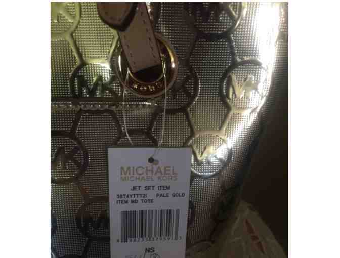 Designer Handbag by Michael Kors - Pale Gold