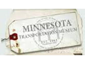Family Fare for the Minnesota Transportation Museum's Osceola & St. Croix Valley Railway Marine Trip