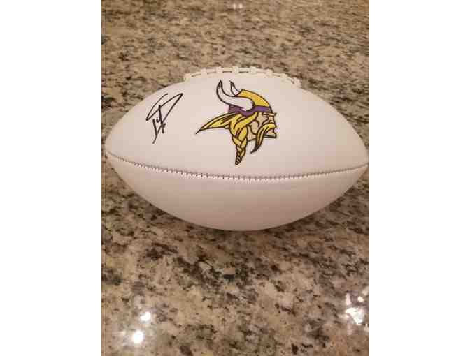 Stefon Diggs Autographed Football